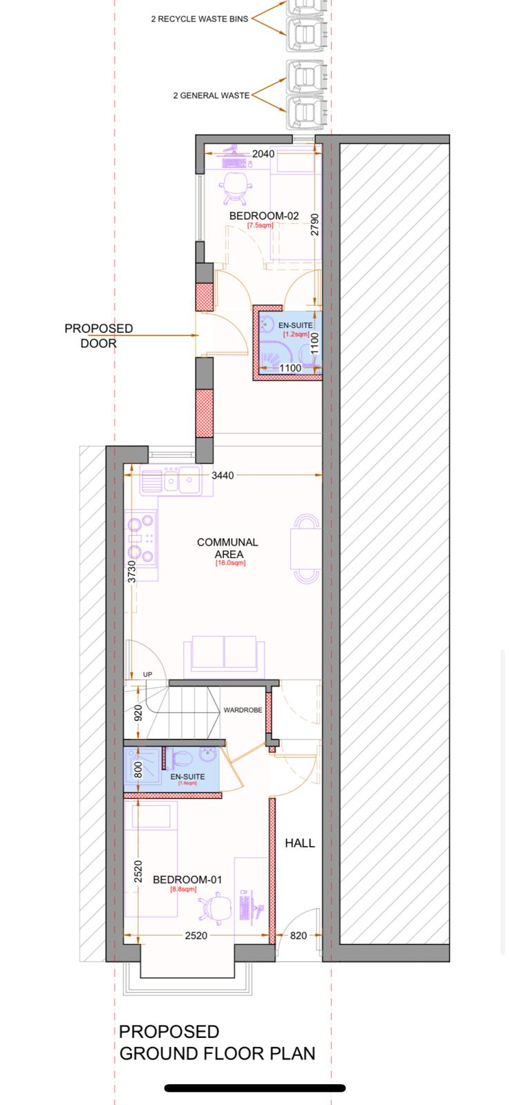 52 Clarence Road Ground Floor Plan